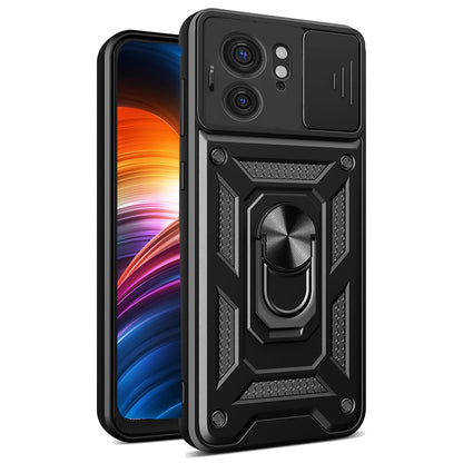 Funda para Motorola Edge 40, Techsuit, CamShield, Negra