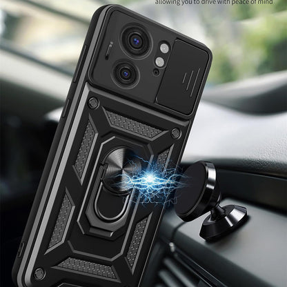 Funda para Motorola Edge 40, Techsuit, CamShield, Negra