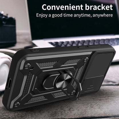 Funda para Motorola Edge 40, Techsuit, CamShield, Negra