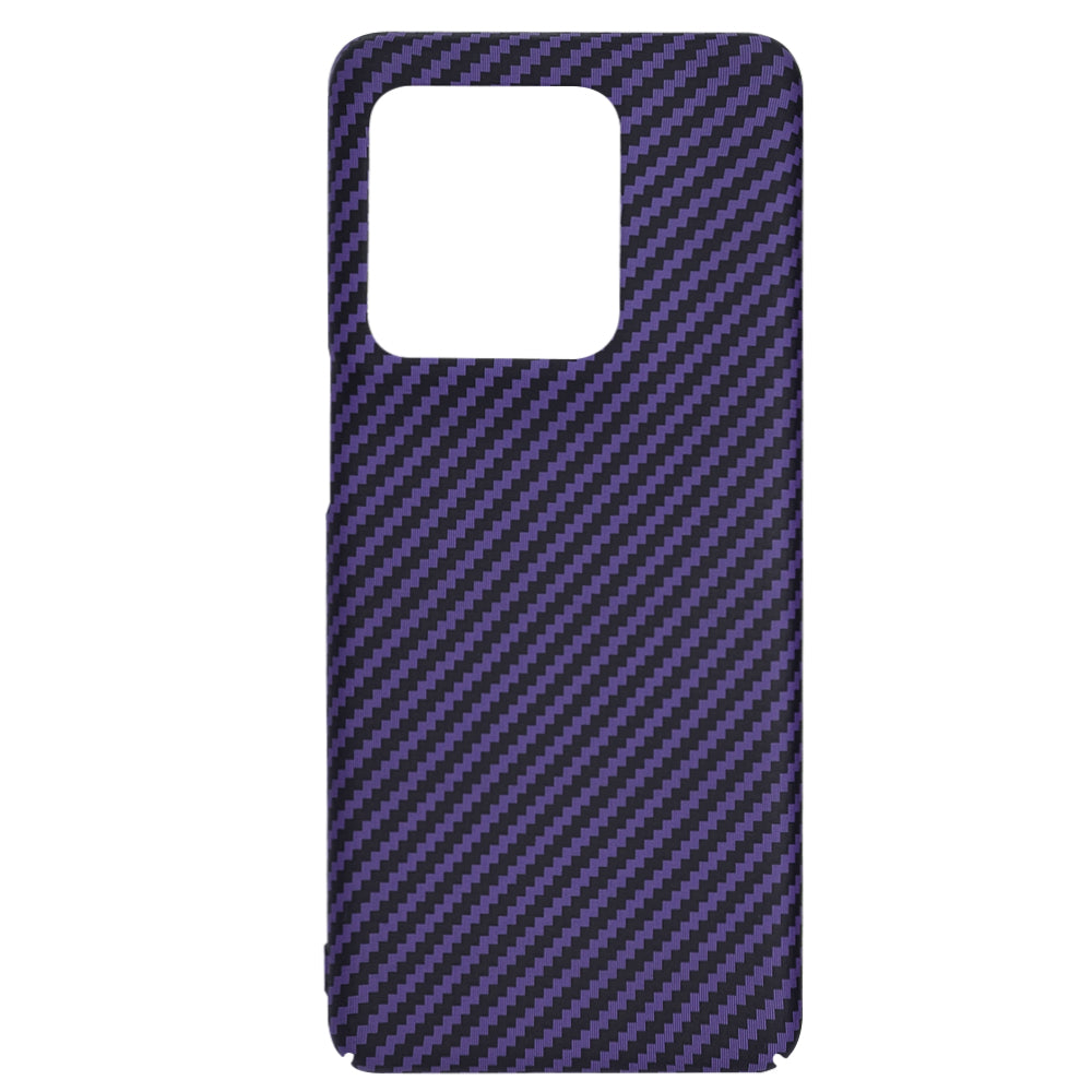 Case for Motorola Edge 50 Ultra, Techsuit, Carbonite FiberShell, Purple