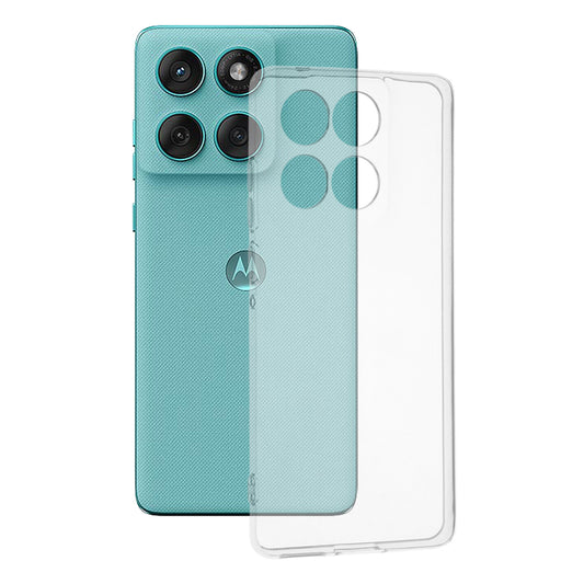 Funda para Motorola Edge 60 Fusion / Edge 60, Techsuit, Clara, Transparente