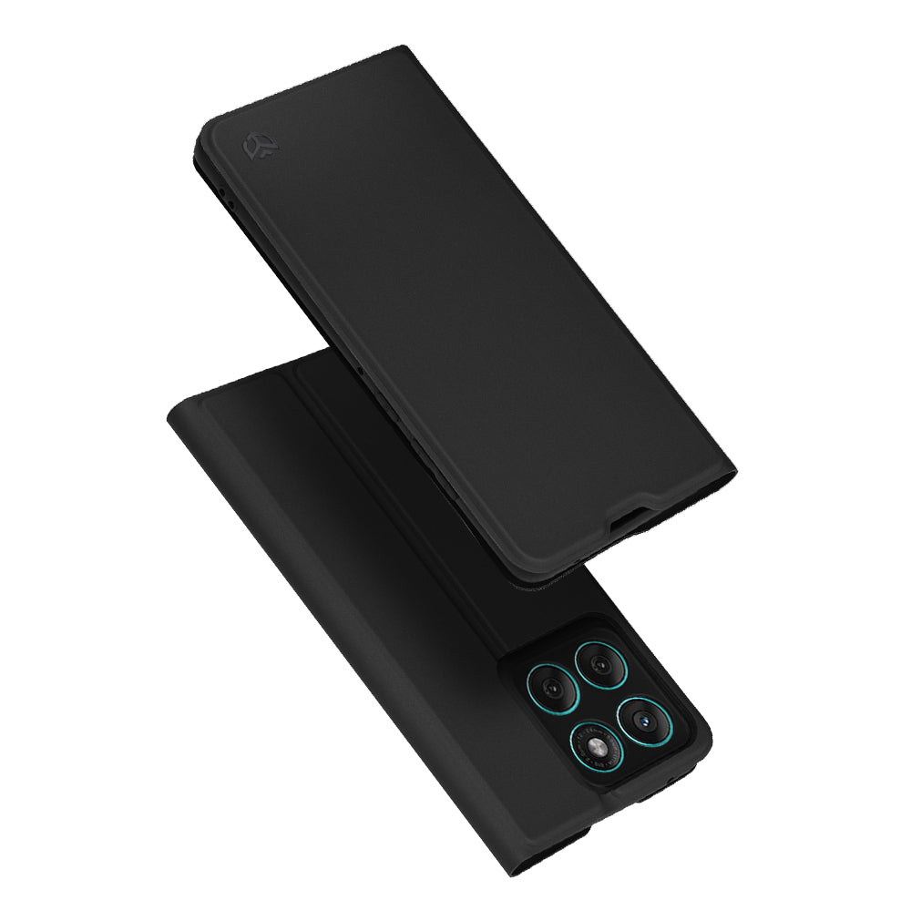 Funda para Motorola Edge 60 Fusion / Edge 60, Techsuit, Magskin Book, Negra