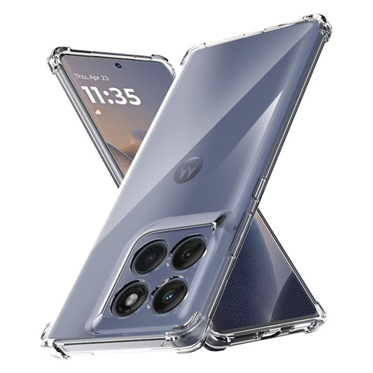 Funda para Motorola Edge 60 Fusion / Edge 60, Techsuit, Antigolpes Transparente, Transparente