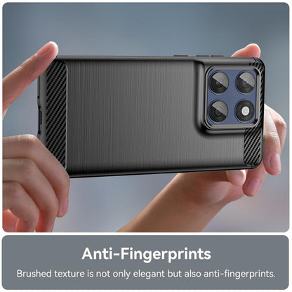 Funda para Motorola Edge 60 Pro, Techsuit, Carbono, Negra