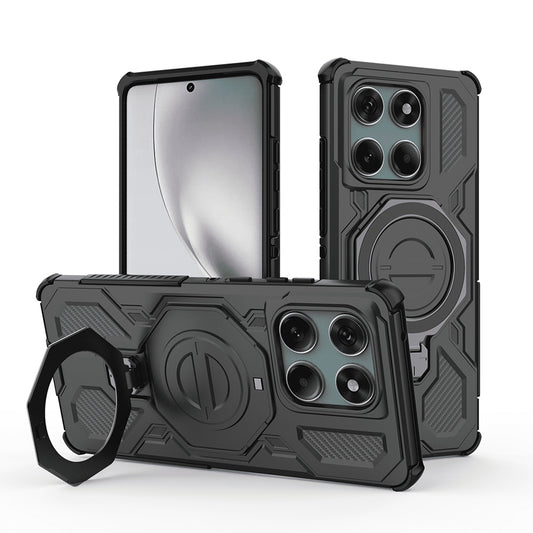 Funda para Motorola Edge 60 Pro, Techsuit, Carbon Shield Pro, Negra