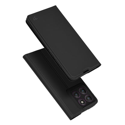 Funda para Motorola Edge 60 Pro, Techsuit, Magskin Book, Negra