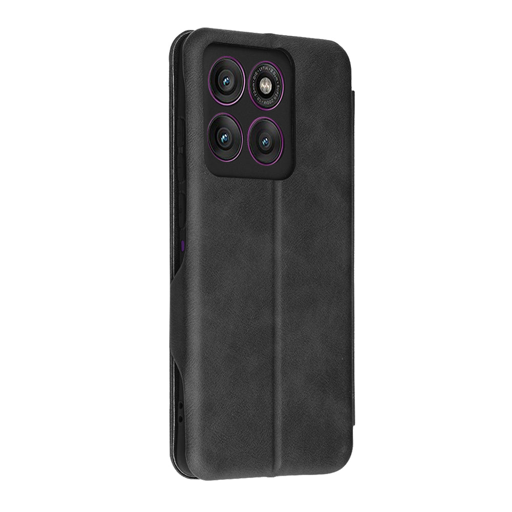 Funda para Motorola Edge 60 Pro, Techsuit, Safe Wallet Plus, Negra