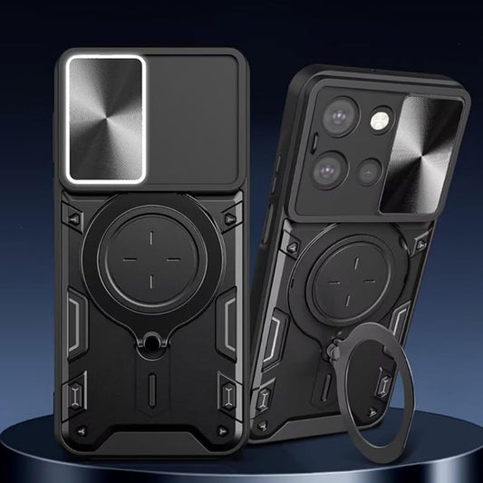 Funda para Motorola Edge 70 Fusion, Techsuit, CamGuard Pro, Azul