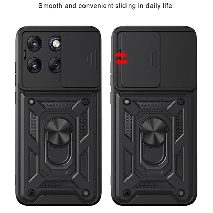 Funda para Motorola Edge 70 Fusion, Techsuit, CamShield, Dorada