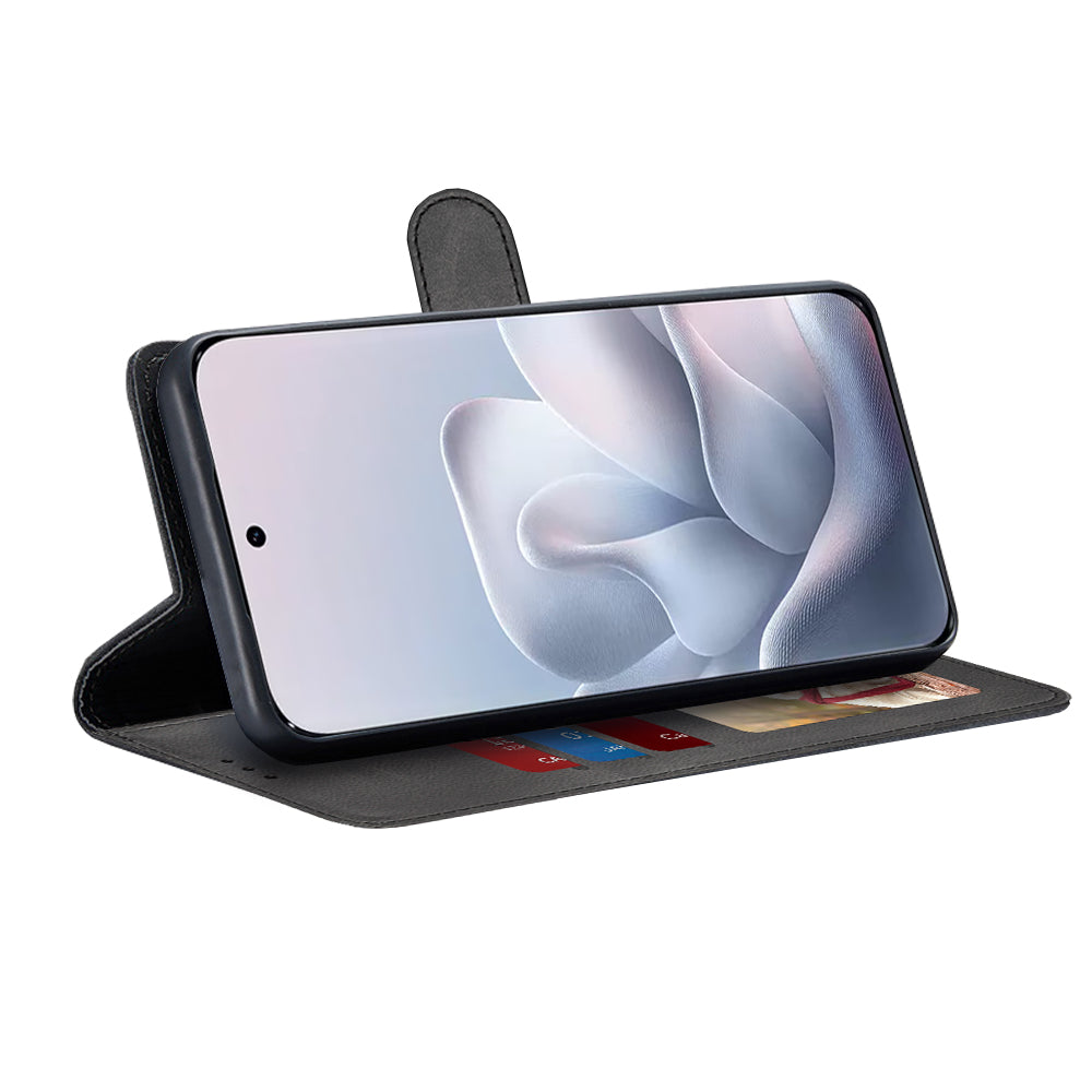 Funda para Motorola Edge 70 Fusion, Techsuit, Diary Book, Negra