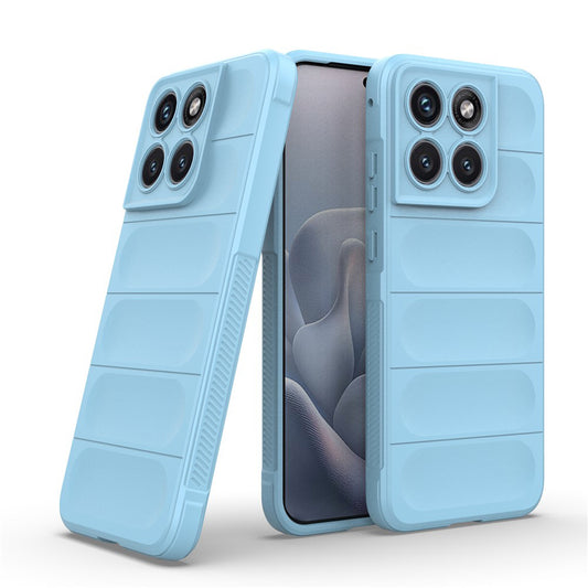 Funda para Motorola Edge 70 Fusion, Techsuit, Magic Shield, Azul