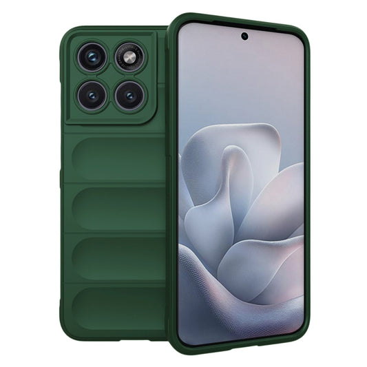 Funda para Motorola Edge 70 Fusion, Techsuit, Magic Shield, Verde