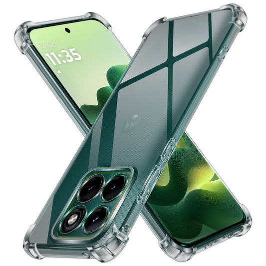 Funda para Motorola Edge 70 Fusion, Techsuit, Transparente a prueba de golpes, Ahumada