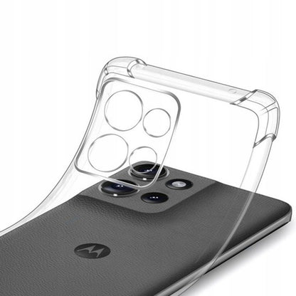 Funda para Motorola Edge 70 Fusion, Techsuit, Shockproof Clear, Transparente