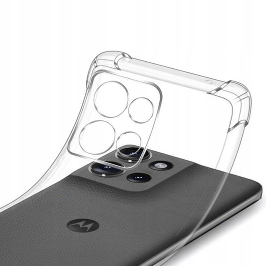 Funda para Motorola Edge 70 Fusion, Techsuit, Shockproof Clear, Transparente