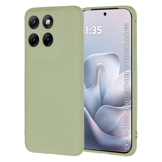Funda para Motorola Edge 70 Fusion, Techsuit, SoftFlex, Matcha