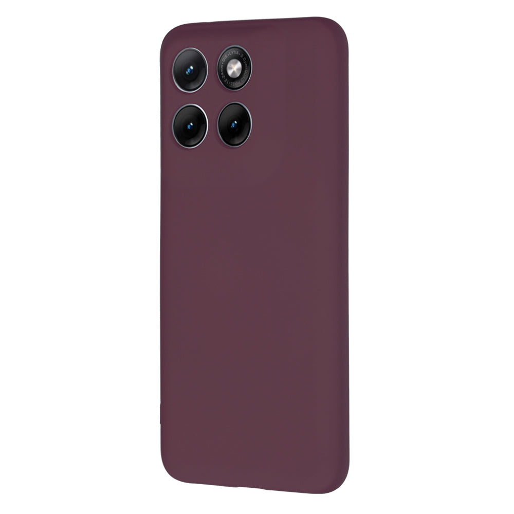 Funda para Motorola Edge 70 Fusion, Techsuit, SoftFlex, Vino