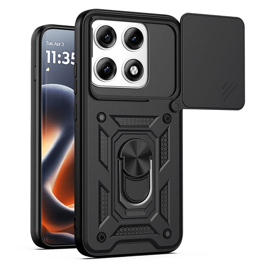 Funda para Motorola Edge 70 Pro, Techsuit, CamShield, Negra