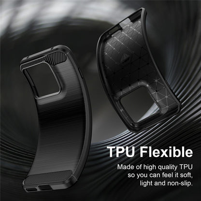 Funda para Motorola Edge 70 Pro, Techsuit, Carbono, Negra