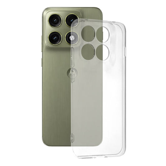 Funda para Motorola Edge 70 Pro, Techsuit, Clara, Transparente