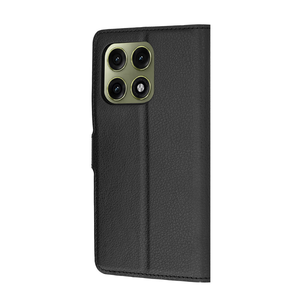 Funda para Motorola Edge 70 Pro, Techsuit, Leather Folio, Negra