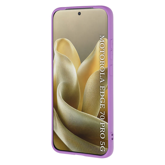 Funda para Motorola Edge 70 Pro, Techsuit, SoftFlex, Morado