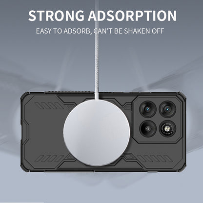 Funda para Motorola Edge 70, Techsuit, ArmorMag, Azul