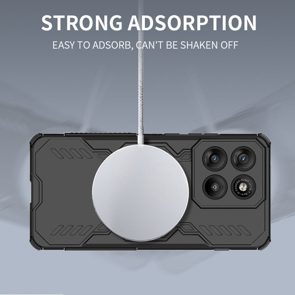 Funda para Motorola Edge 70, Techsuit, ArmorMag, Negra