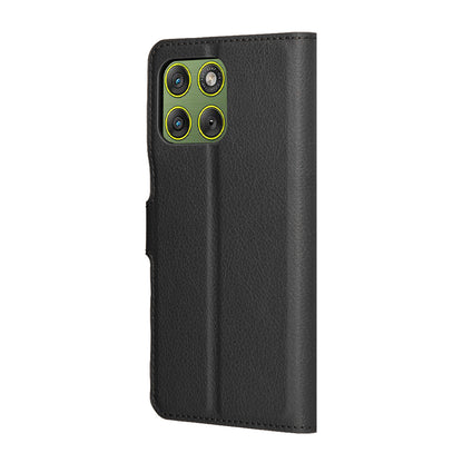 Funda para Motorola Edge 70, Techsuit, Leather Folio, Negra