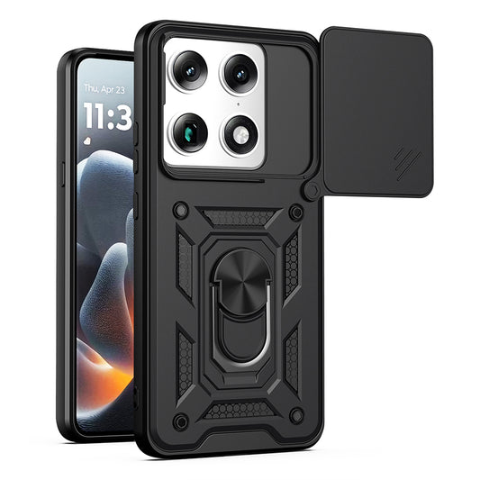 Funda para Motorola Edge 70 Ultra / Signature, Techsuit, CamShield, Negra
