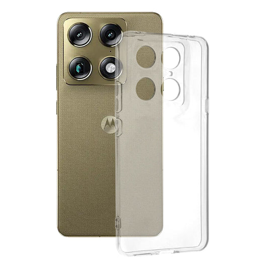 Funda para Motorola Edge 70 Ultra / Signature, Techsuit, Clear, Transparente