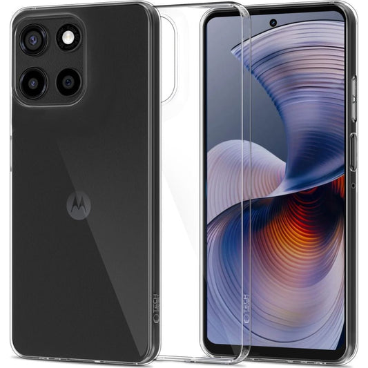 Funda para Motorola Moto G56, Tech-Protect, Flexair, Transparente