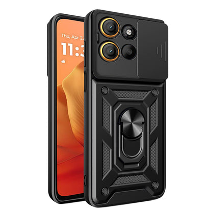 Funda para Motorola Moto G15 / G15 Power, Techsuit, CamShield, Negra