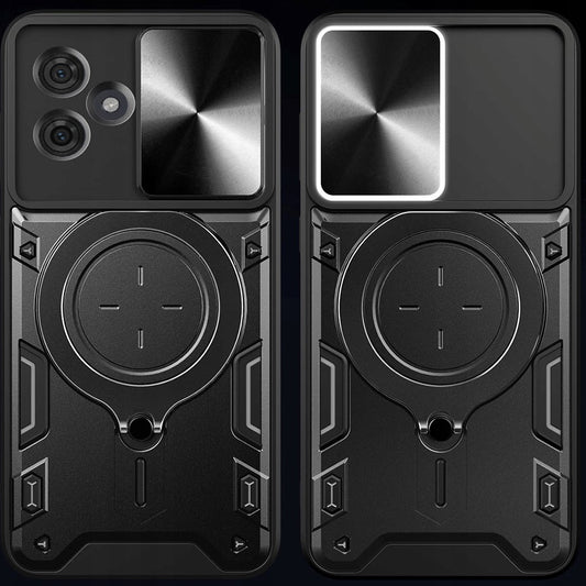 Funda para Motorola Moto G86, Techsuit, CamGuard Pro, Negra