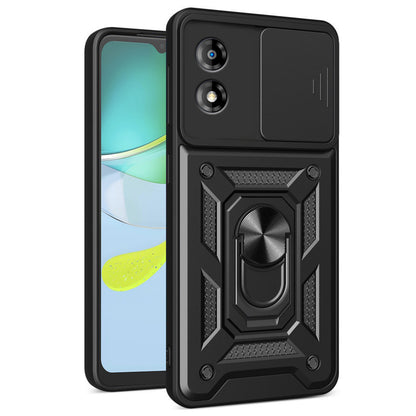 Funda para Motorola Moto E13, Techsuit, CamShield, Negra