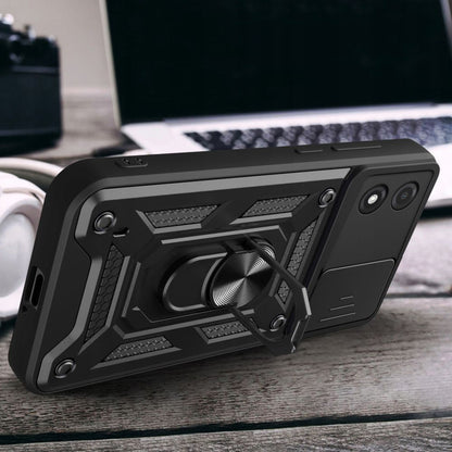 Funda para Motorola Moto E13, Techsuit, CamShield, Negra