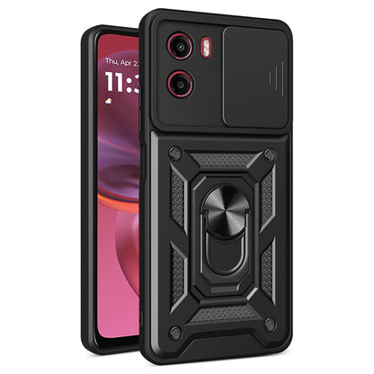 Funda para Motorola Moto E15 / G05, Techsuit, CamShield, Negra