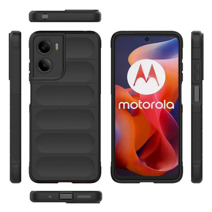 Funda para Motorola Moto E15 / G05, Techsuit, Magic Shield, Negra