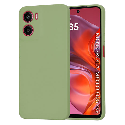 Funda para Motorola Moto E15 / G05, Techsuit, SoftFlex, Matcha