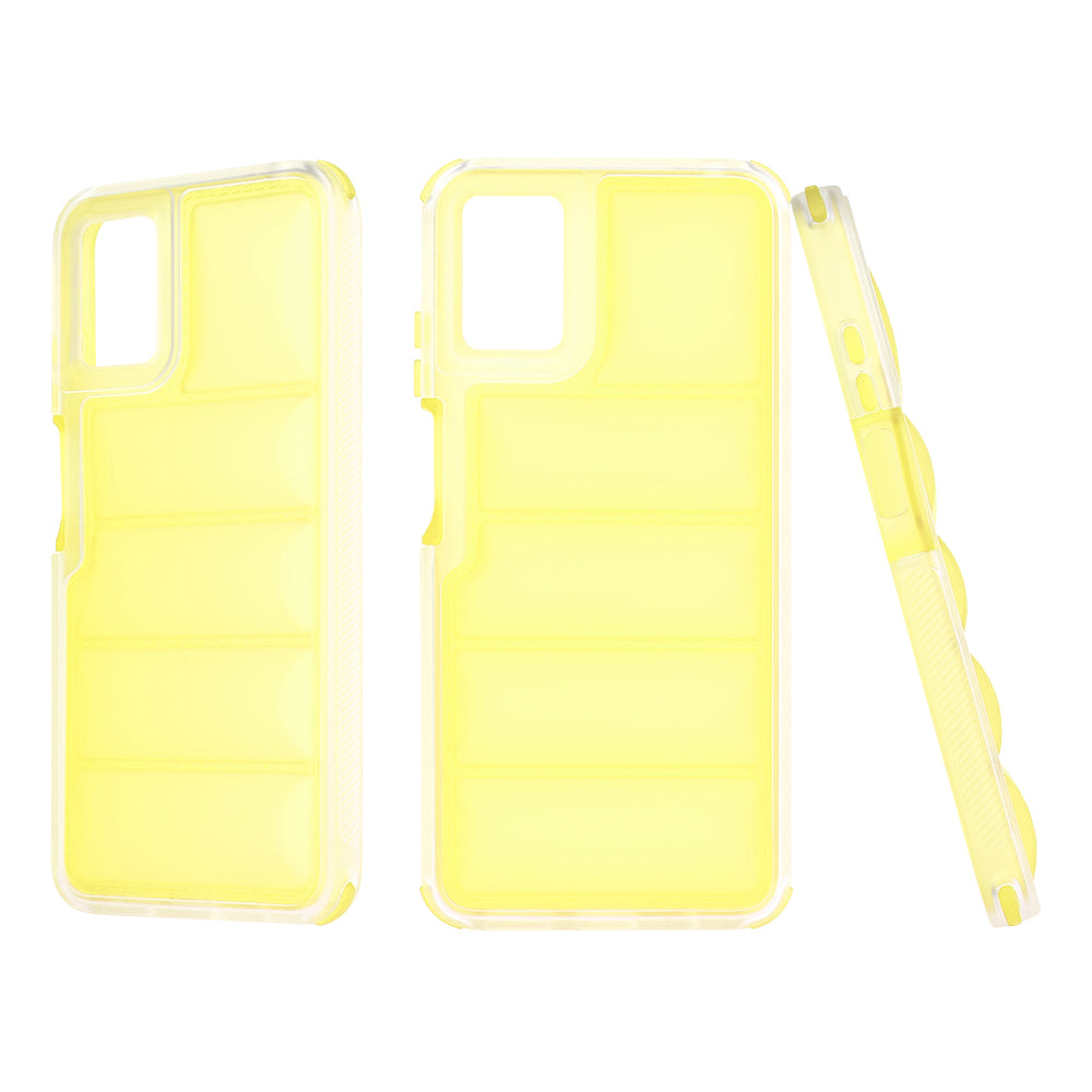 Funda para Motorola Moto E22i / E22, Techsuit, Wave Shield, Amarilla