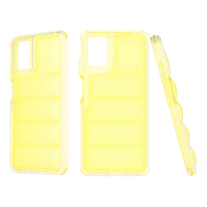 Funda para Motorola Moto E22i / E22, Techsuit, Wave Shield, Amarilla