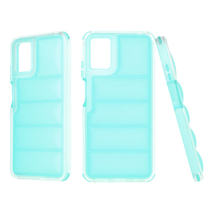Funda para Motorola Moto E22i / E22, Techsuit, Wave Shield, Turquesa