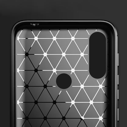 Funda para Motorola Moto E7i Power / E7 Power, Techsuit, Carbono, Negra