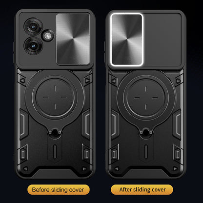 Funda para Motorola Moto G06, Techsuit, CamGuard Pro, Rosa Dorada