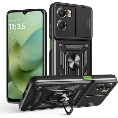 Funda para Motorola Moto G06, Techsuit, CamShield, Negra