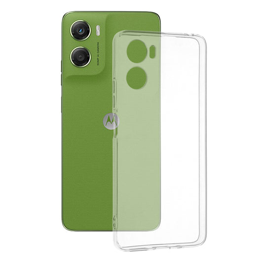 Funda para Motorola Moto G06, Techsuit, Clara, Transparente