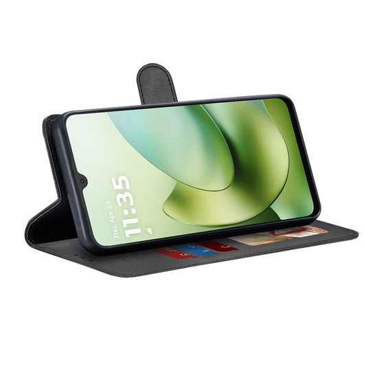 Funda para Motorola Moto G06, Techsuit, Diary Book, Negra
