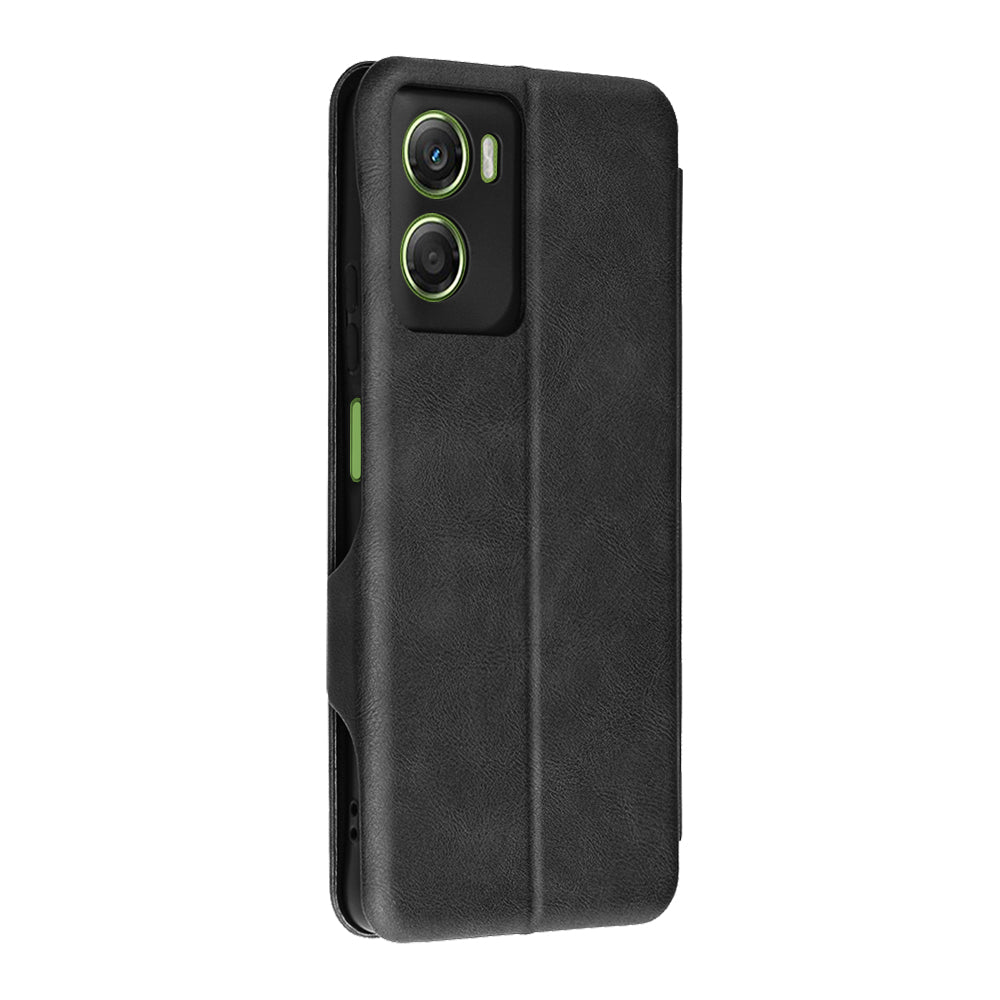Funda para Motorola Moto G06, Techsuit, Safe Wallet Plus, Negra