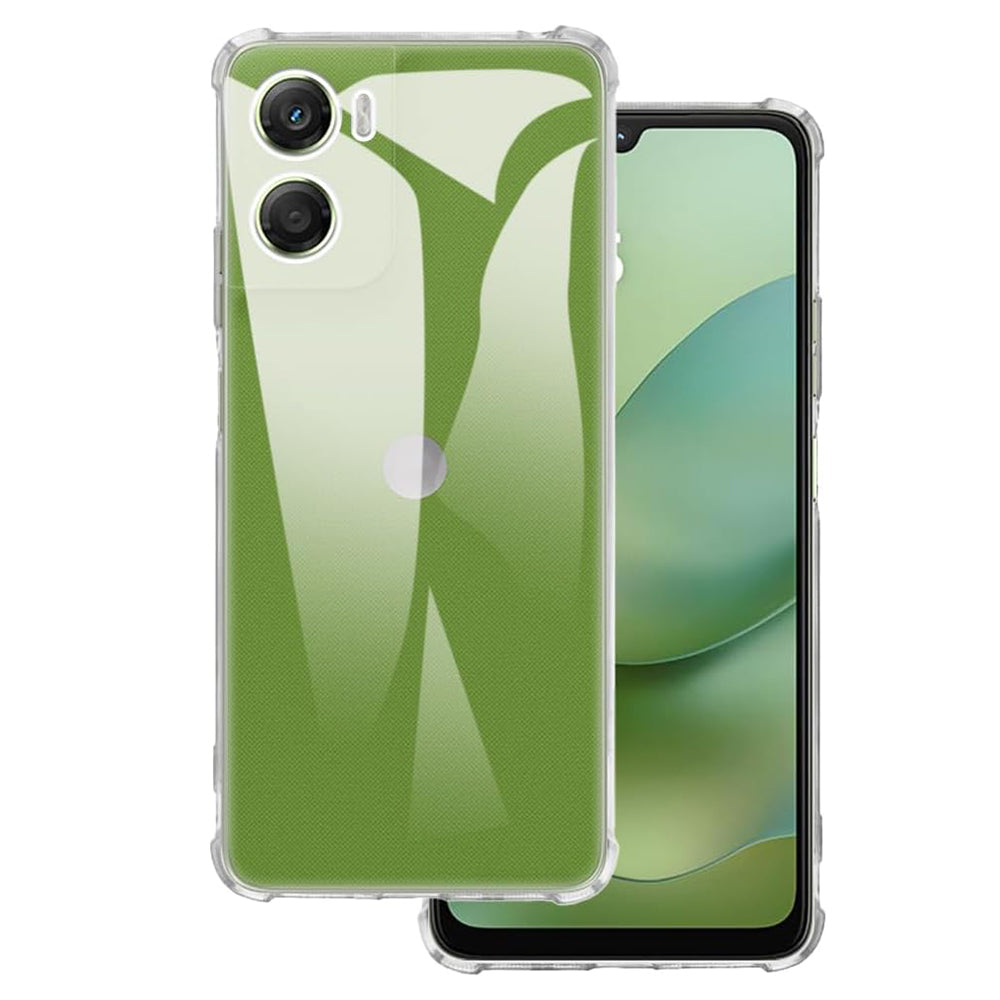 Funda para Motorola Moto G06, Techsuit, Antigolpes Transparente, Transparente