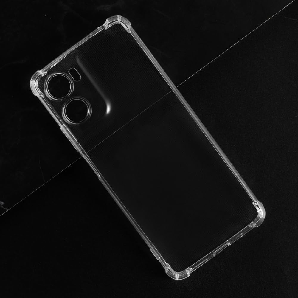 Funda para Motorola Moto G06, Techsuit, Antigolpes Transparente, Transparente